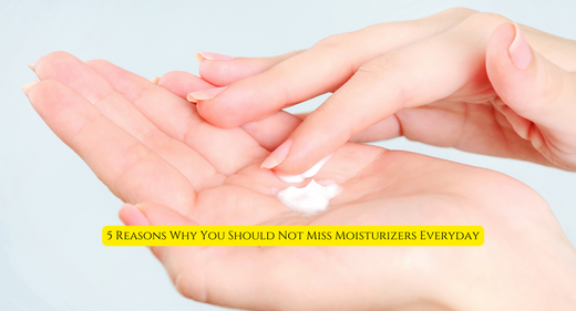 A person presenting a moisturizer labeled "How to Use a Cream," highlighting the importance of daily application for skin health.