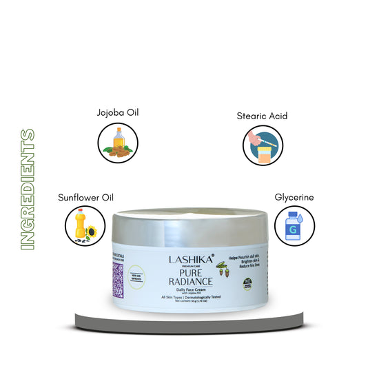 Lashika Pure Radiance Daily Face Cream - 50gm