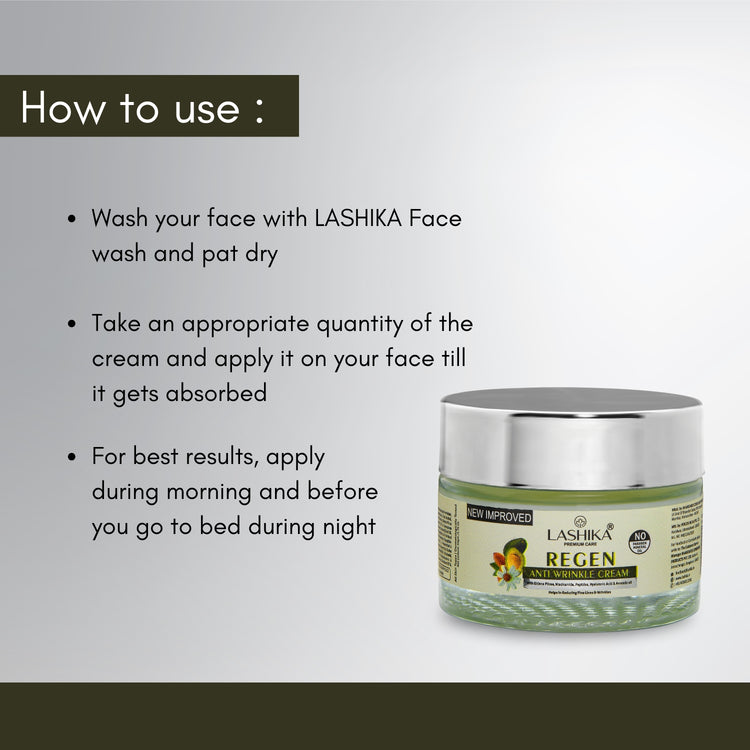 Instructions labeled alongside the jar for using Lashika&